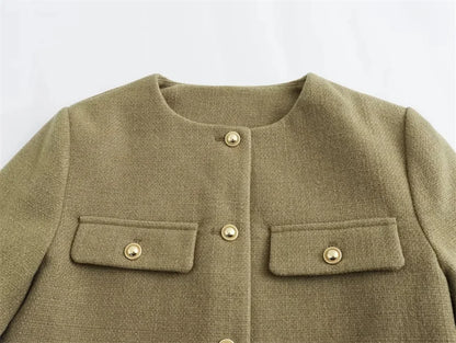 ALTHEA Structured Knit Jacket