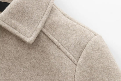 ISOLDE Knit Shirt Jacket