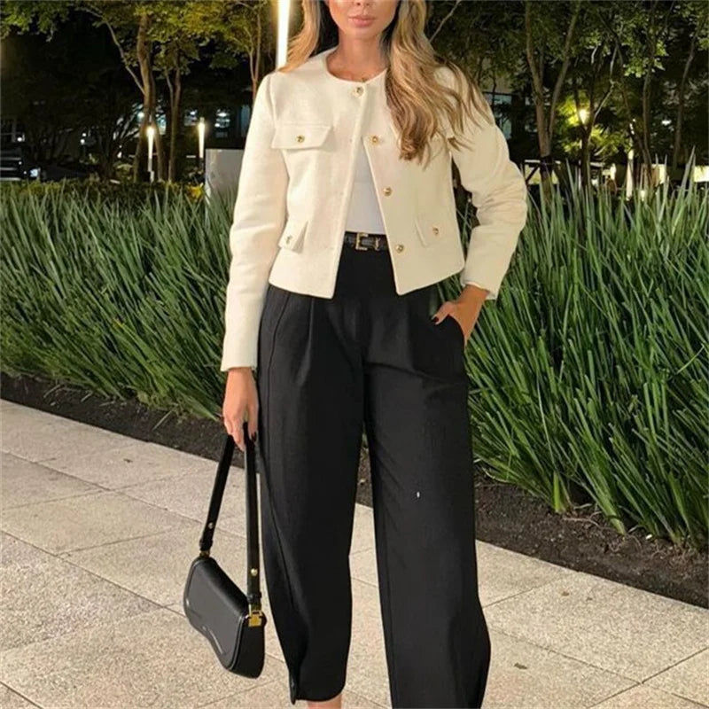 ALTHEA Structured Knit Jacket