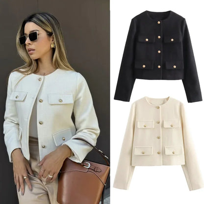 ALTHEA Structured Knit Jacket