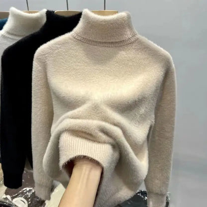NORA High-Neck Knit Jumper