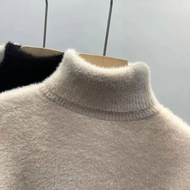 NORA High-Neck Knit Jumper